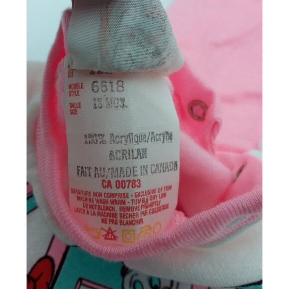 Walt Disney Duck Tales Infant Girls Activewear Set Outfit 18 Months Vintage 1986 - Picture 7 of 11